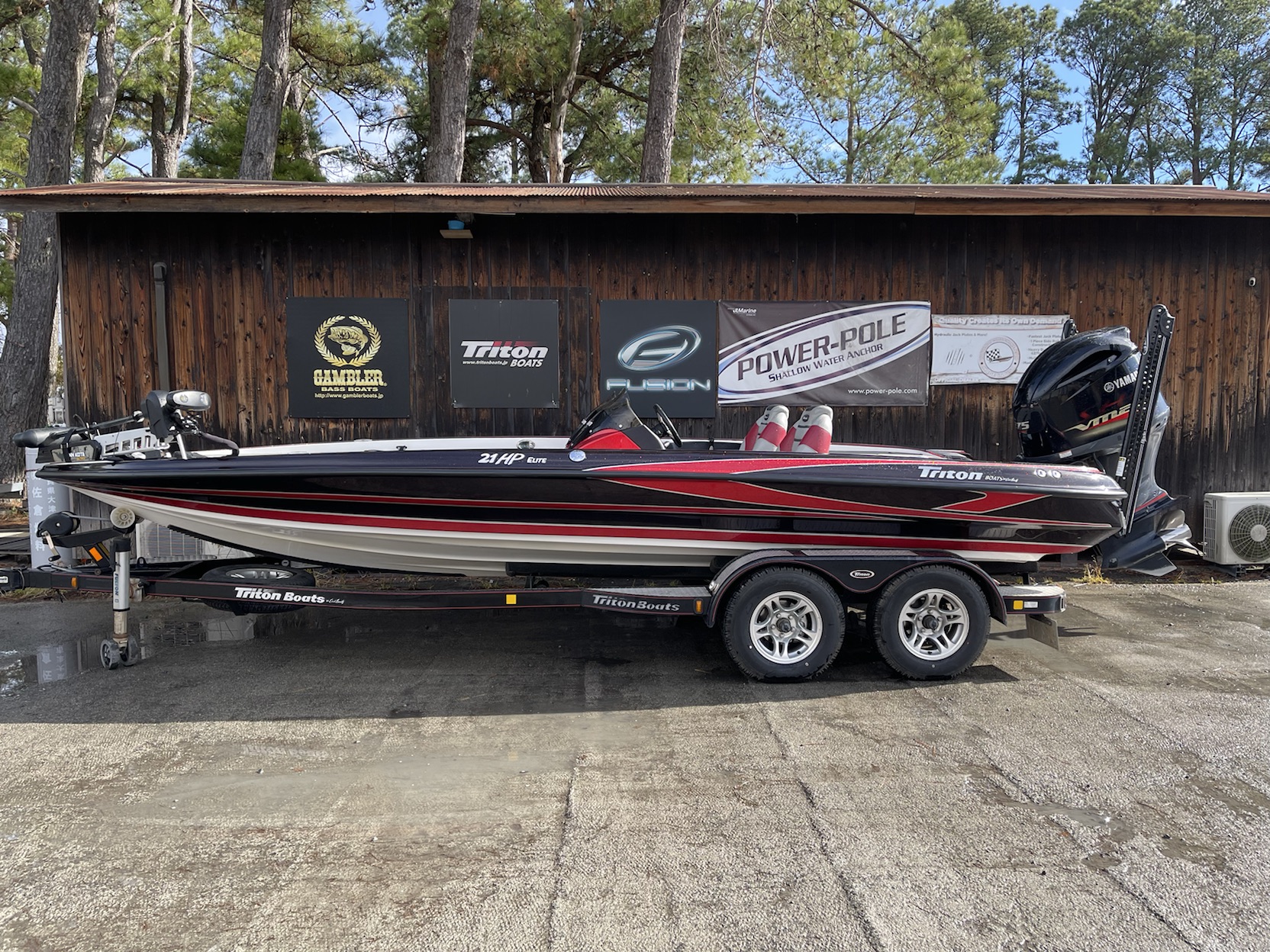 SOLD OUT  Triton Boats 21HP with SHO275