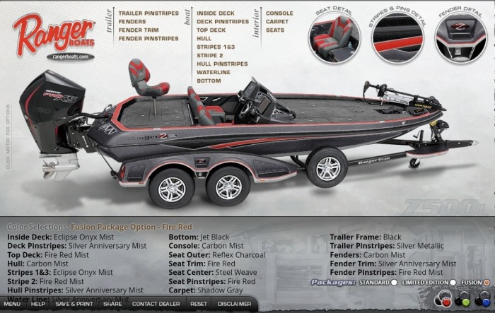 Sold out オーダー済み在庫艇 Ranger Boats 新艇Z518 with SHO225